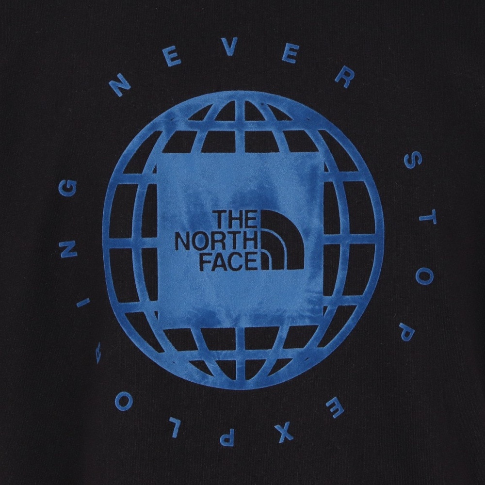 ザ・ノース・フェイス（THE NORTH FACE）（メンズ、レディース）ジオスクエアロゴ 半袖Tシャツ NT32541 K