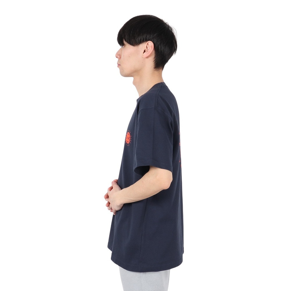 ザ・ノース・フェイス（THE NORTH FACE）（メンズ、レディース）ジオスクエアロゴ 半袖Tシャツ NT32541 UN