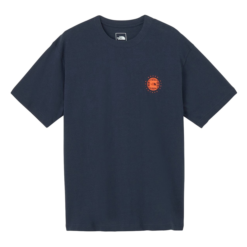ザ・ノース・フェイス（THE NORTH FACE）（メンズ、レディース）ジオスクエアロゴ 半袖Tシャツ NT32541 UN