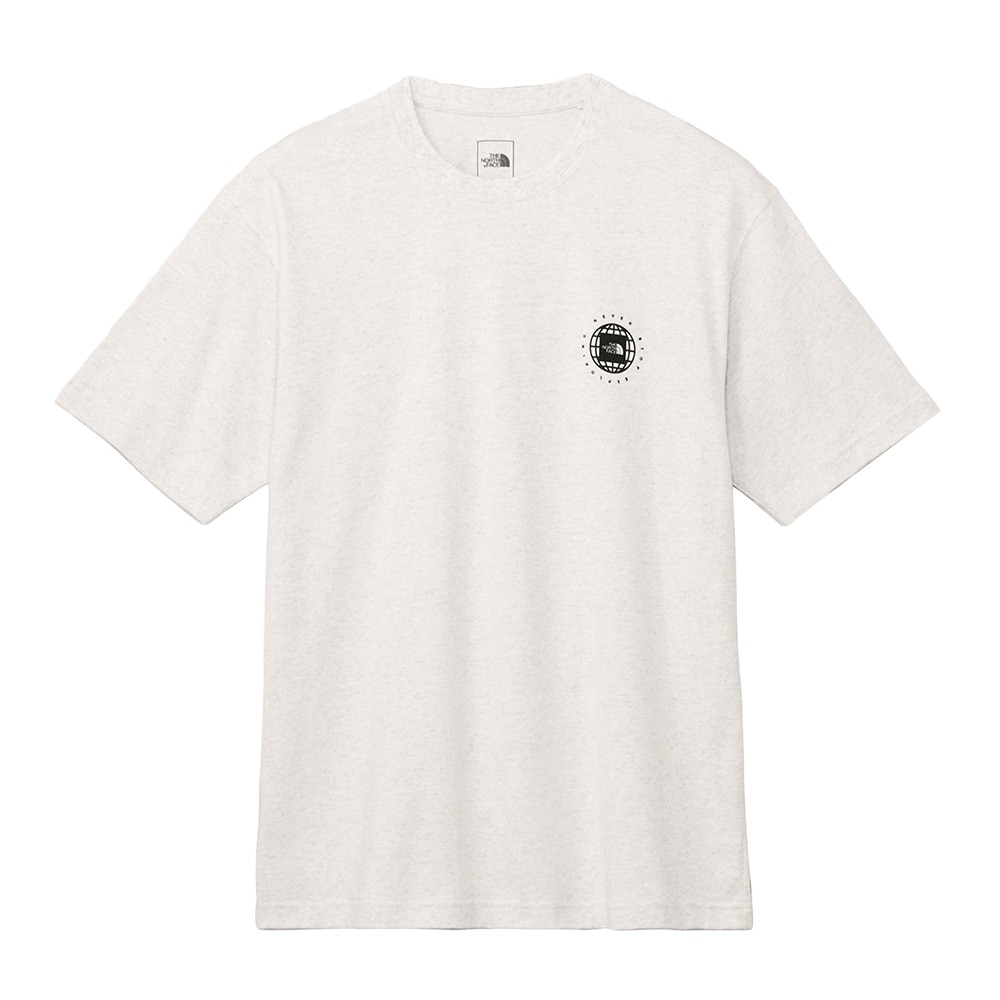 ザ・ノース・フェイス（THE NORTH FACE）（メンズ、レディース）ジオスクエアロゴ 半袖Tシャツ NT32541 WX