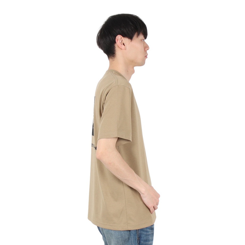 ザ・ノース・フェイス（THE NORTH FACE）（メンズ）バックスクエア トラバースロゴ半袖Tシャツ NT32543 CK
