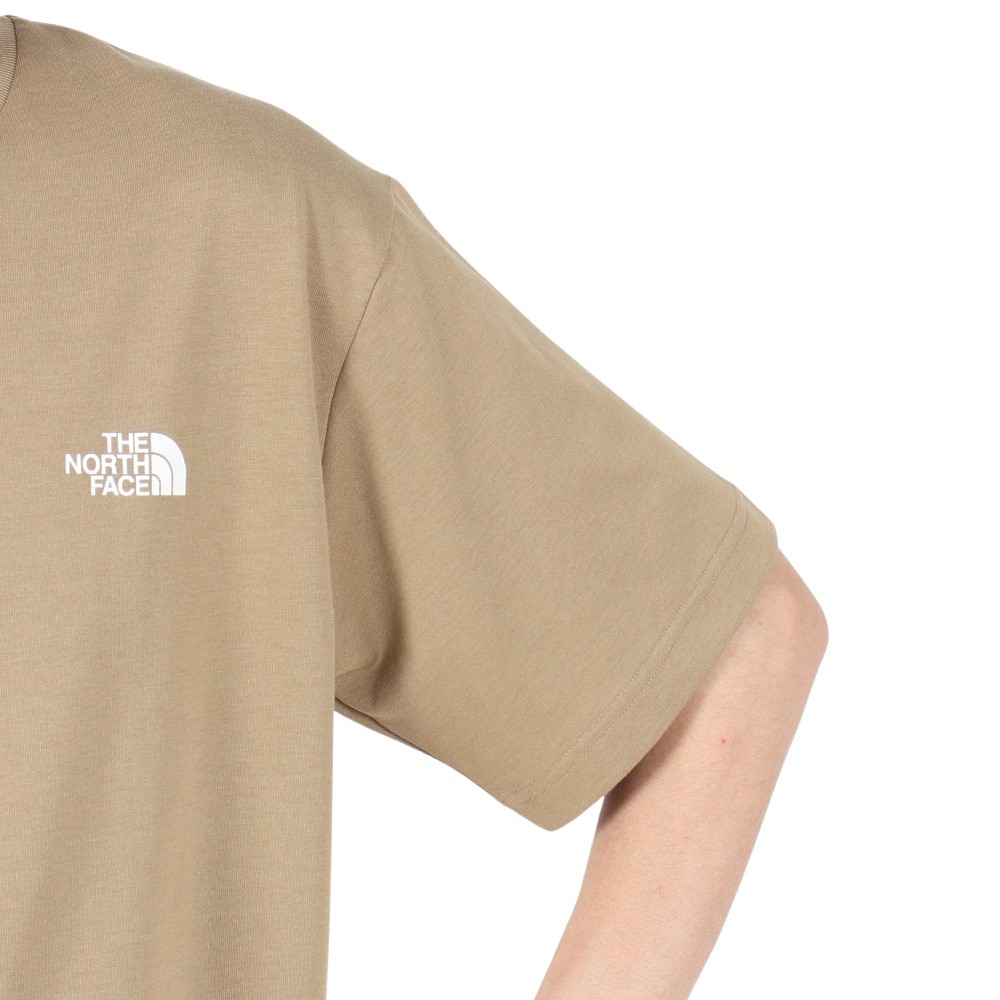 ザ・ノース・フェイス（THE NORTH FACE）（メンズ）バックスクエア トラバースロゴ半袖Tシャツ NT32543 CK