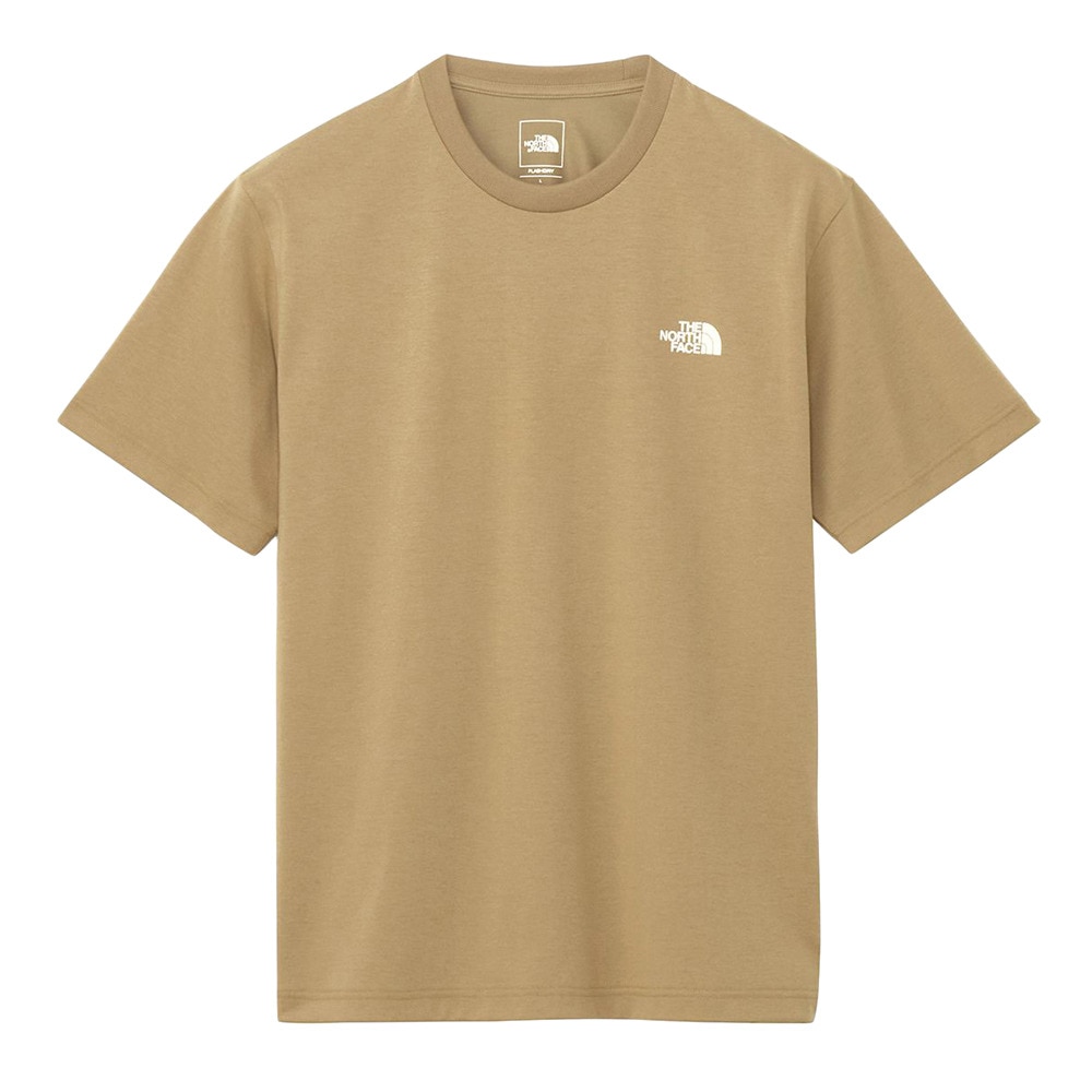 ザ・ノース・フェイス（THE NORTH FACE）（メンズ）バックスクエア トラバースロゴ半袖Tシャツ NT32543 CK