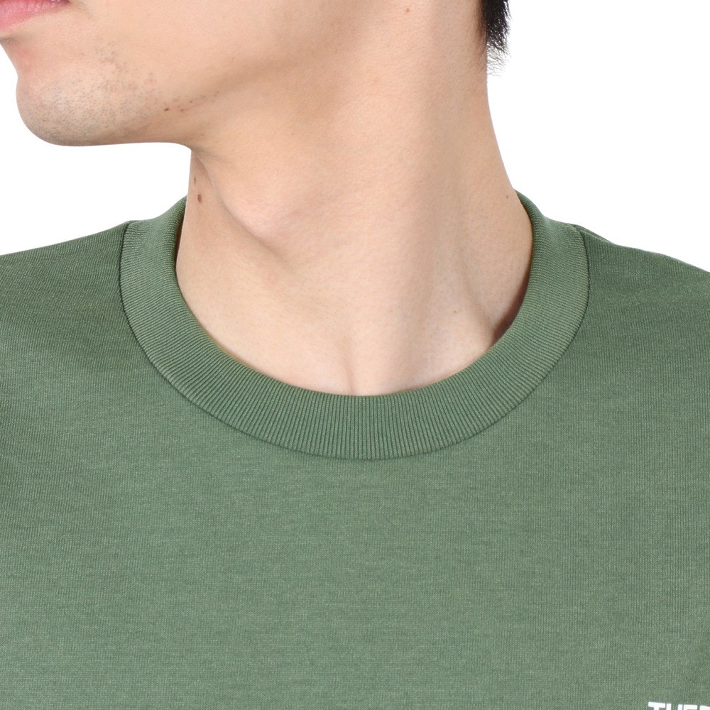 ザ・ノース・フェイス（THE NORTH FACE）（メンズ）バックスクエア トラバースロゴ半袖Tシャツ NT32543 DG