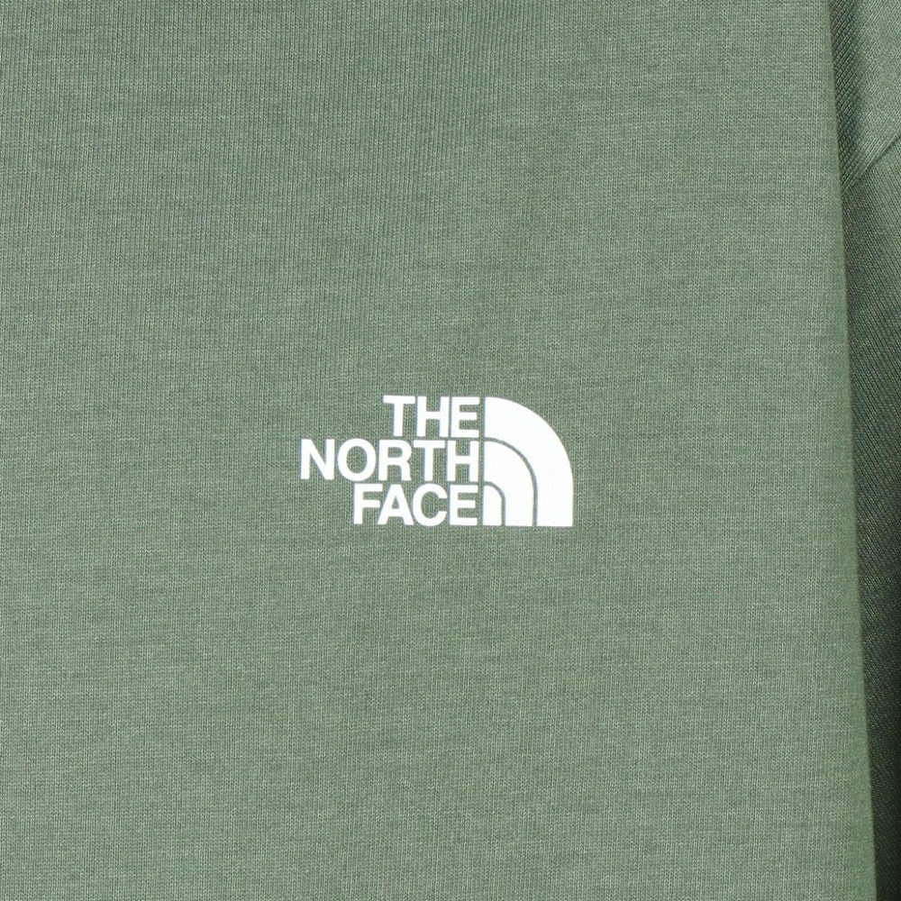ザ・ノース・フェイス（THE NORTH FACE）（メンズ）バックスクエア トラバースロゴ半袖Tシャツ NT32543 DG