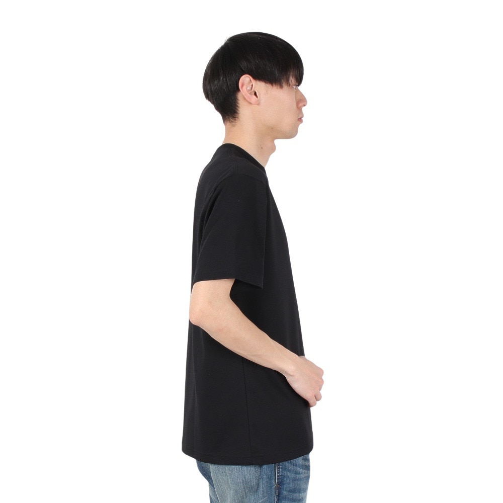 ザ・ノース・フェイス（THE NORTH FACE）（メンズ）バックスクエア トラバースロゴ半袖Tシャツ NT32543 K