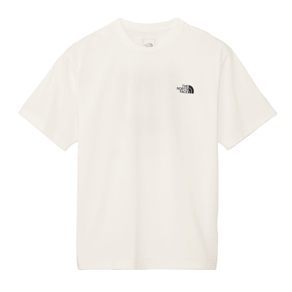 ザ・ノース・フェイス（THE NORTH FACE）（メンズ）バックスクエア トラバースロゴ半袖Tシャツ NT32543 W