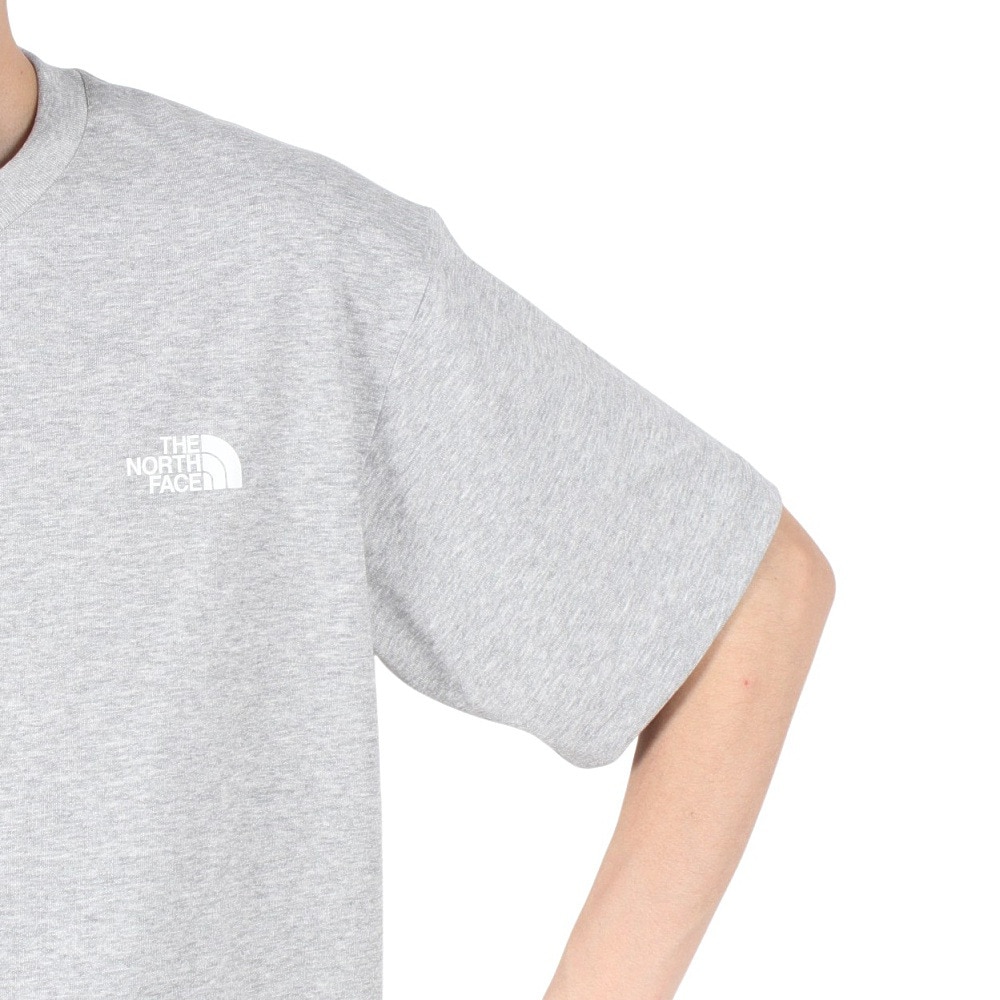 ザ・ノース・フェイス（THE NORTH FACE）（メンズ）バックスクエア トラバースロゴ半袖Tシャツ NT32543 Z