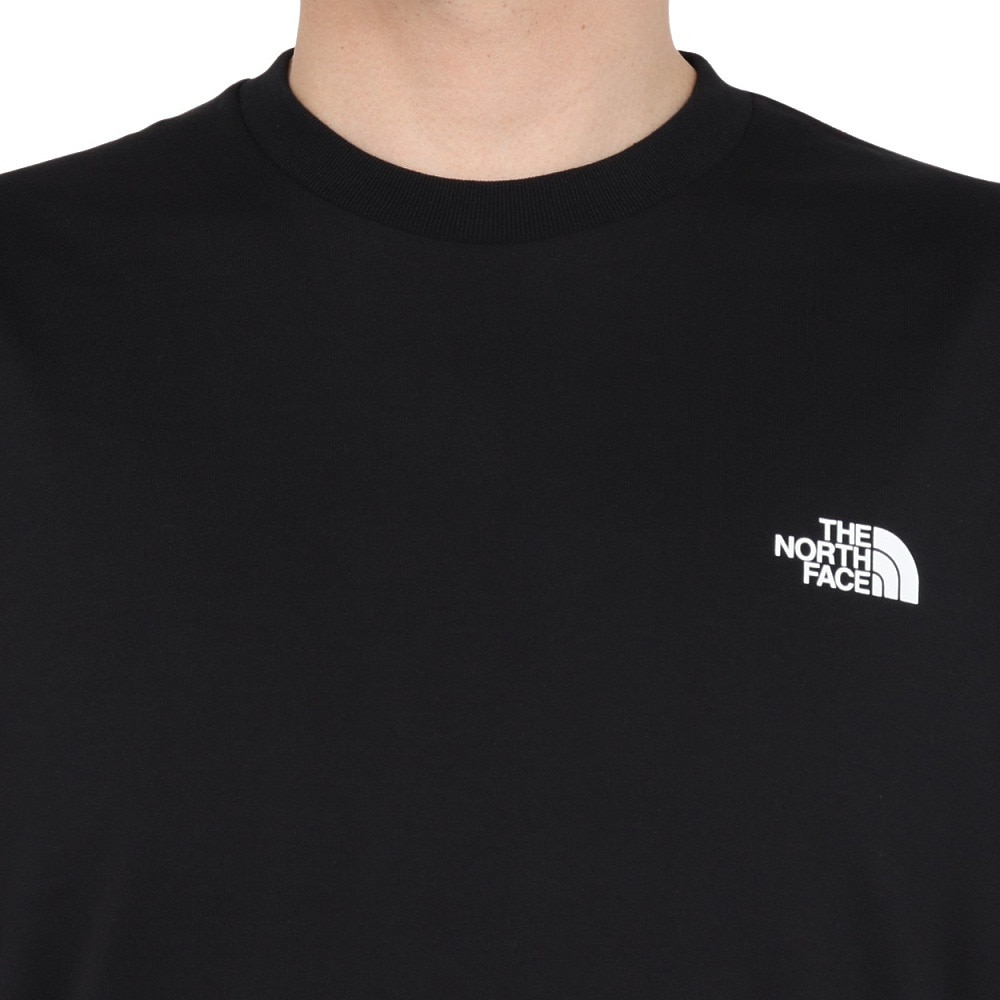 ザ・ノース・フェイス（THE NORTH FACE）（メンズ、レディース）半袖Tシャツ ショートスリーブフラッシュドライセブンサミットグラフィックティー NT32544 K ブラック