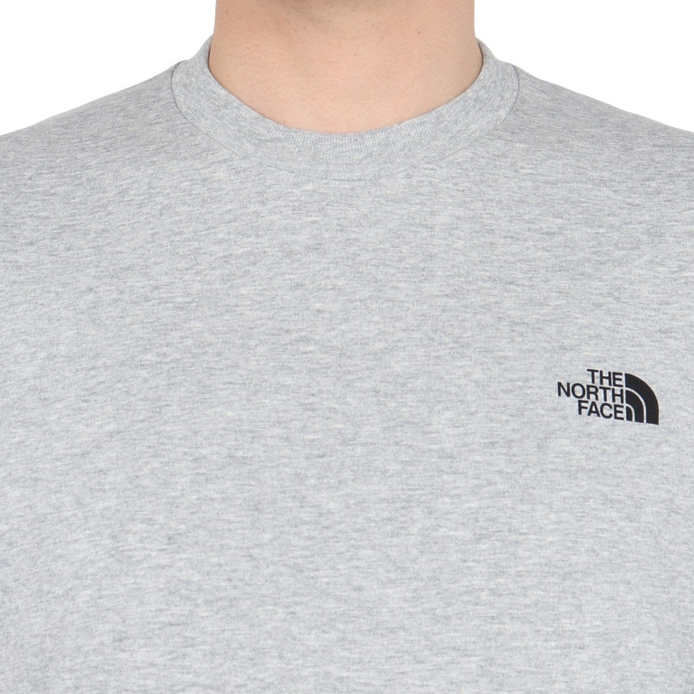 ザ・ノース・フェイス（THE NORTH FACE）（メンズ、レディース）半袖Tシャツ ショートスリーブフラッシュドライセブンサミットグラフィックティー NT32544 Z グレー