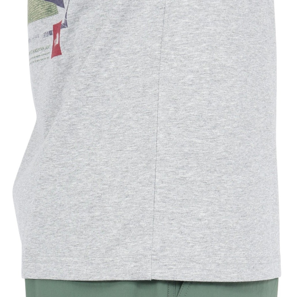 ザ・ノース・フェイス（THE NORTH FACE）（メンズ、レディース）半袖Tシャツ ショートスリーブフラッシュドライセブンサミットグラフィックティー NT32544 Z グレー