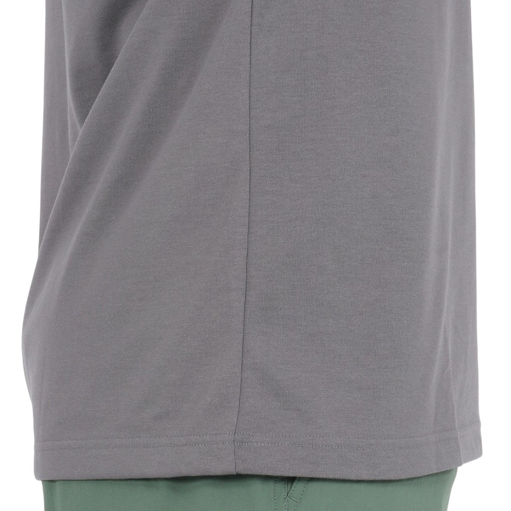 ザ・ノース・フェイス（THE NORTH FACE）（メンズ、レディース）半袖Tシャツ ショートスリーブフラッシュドライカクタスロゴティー NT32545 SP グレー