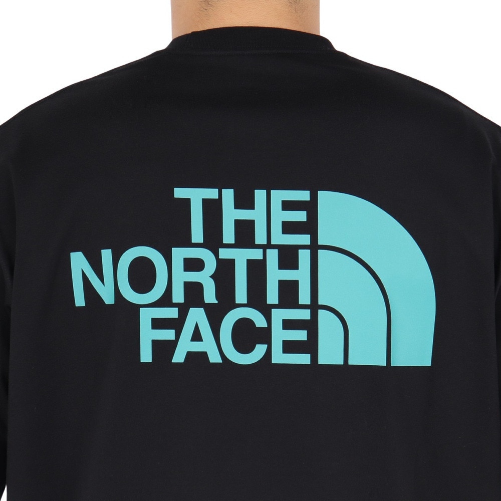 ザ・ノース・フェイス（THE NORTH FACE）（メンズ、レディース）半袖Tシャツ ショートスリーブフラッシュドライカラースキームコットンティー NT32548 K ブラック
