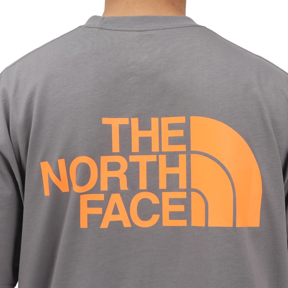 ザ・ノース・フェイス（THE NORTH FACE）（メンズ、レディース）半袖Tシャツ ショートスリーブフラッシュドライカラースキームコットンティー NT32548 SP グレー