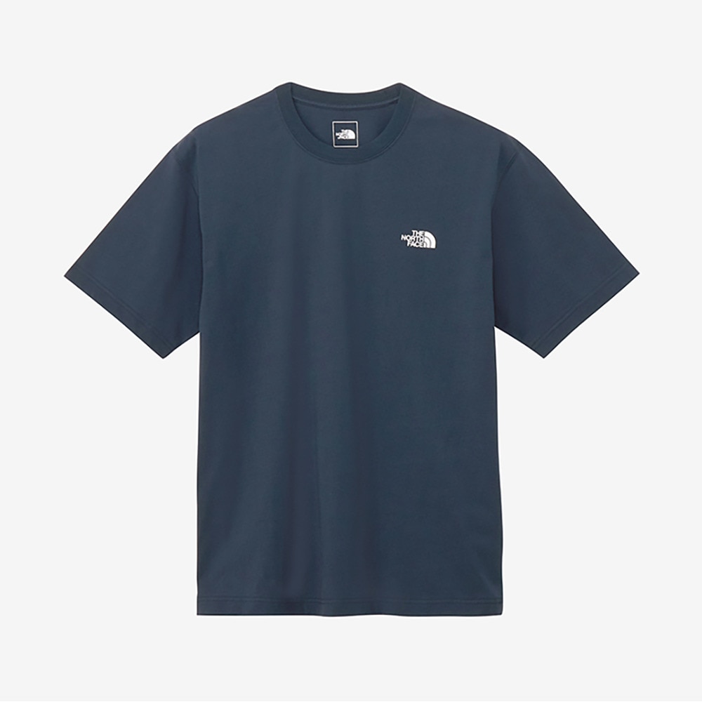 ザ・ノース・フェイス（THE NORTH FACE）（メンズ、レディース）半袖Tシャツ ショートスリーブフラッシュドライカラースキームコットンティー NT32548 UN10879099301 ネイビー