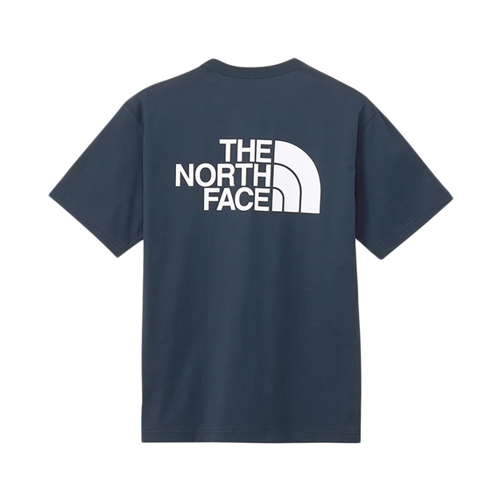 ザ・ノース・フェイス（THE NORTH FACE）（メンズ、レディース）半袖Tシャツ ショートスリーブフラッシュドライカラースキームコットンティー NT32548 UN10879099301 ネイビー