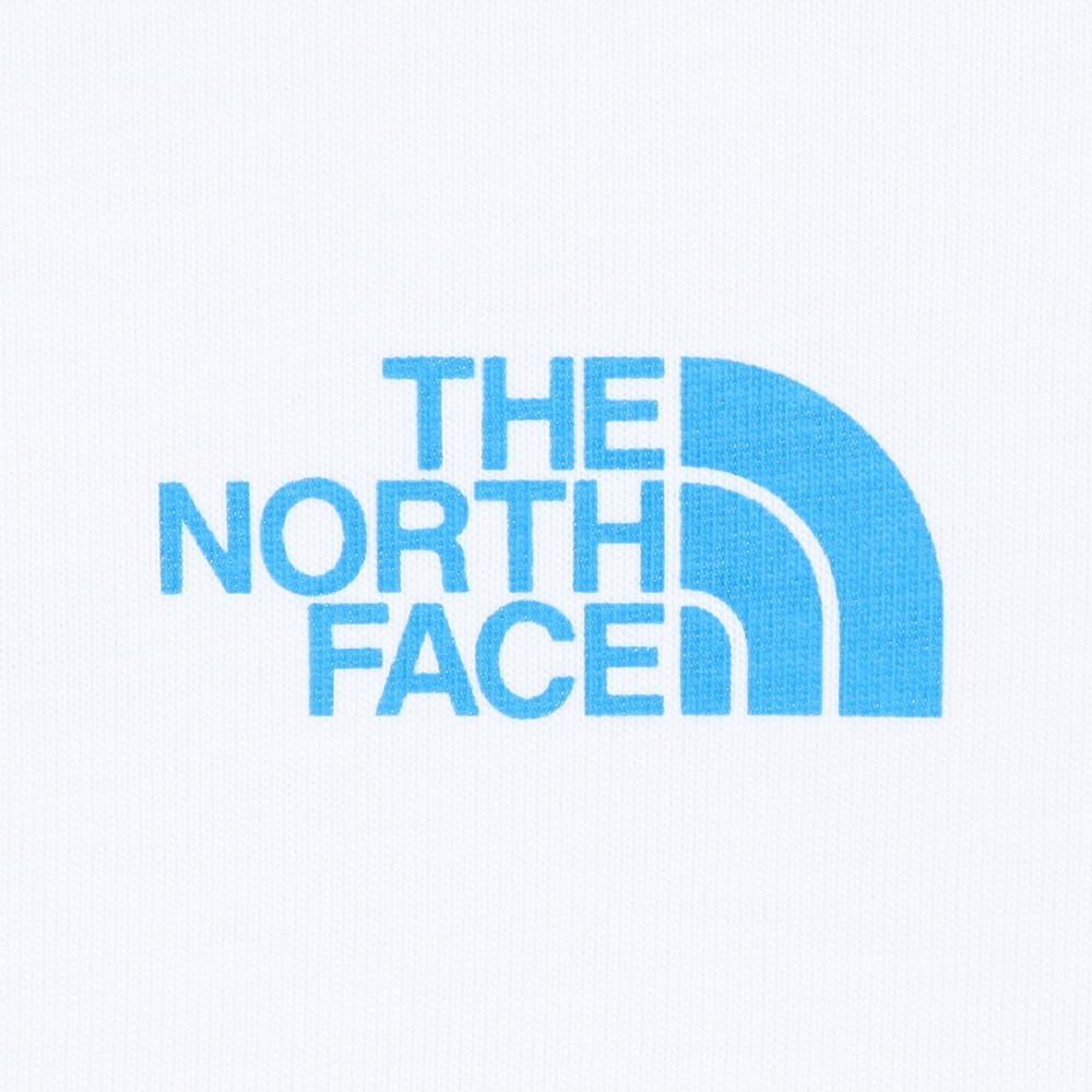 ザ・ノース・フェイス（THE NORTH FACE）（メンズ、レディース）半袖Tシャツ ショートスリーブフラッシュドライカラースキームコットンティー NT32548 W ホワイト