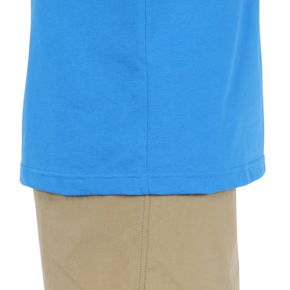 ザ・ノース・フェイス（THE NORTH FACE）（メンズ、レディース）半袖Tシャツ ショートスリーブフラッシュドライグローブグリッドコットンティー NT32550 HB ブルー
