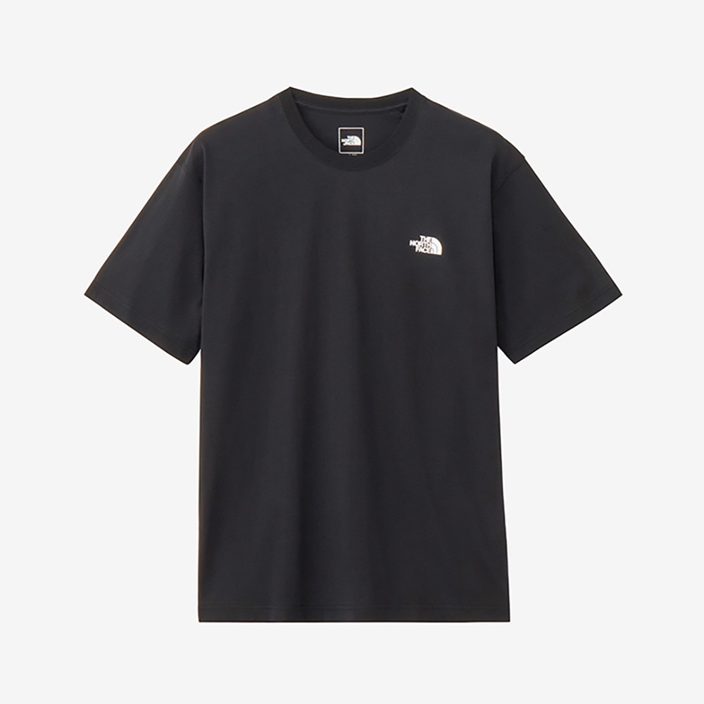 ザ・ノース・フェイス（THE NORTH FACE）（メンズ、レディース）半袖Tシャツ ショートスリーブフラッシュドライグローブグリッドコットンティー NT32550 K ブラック