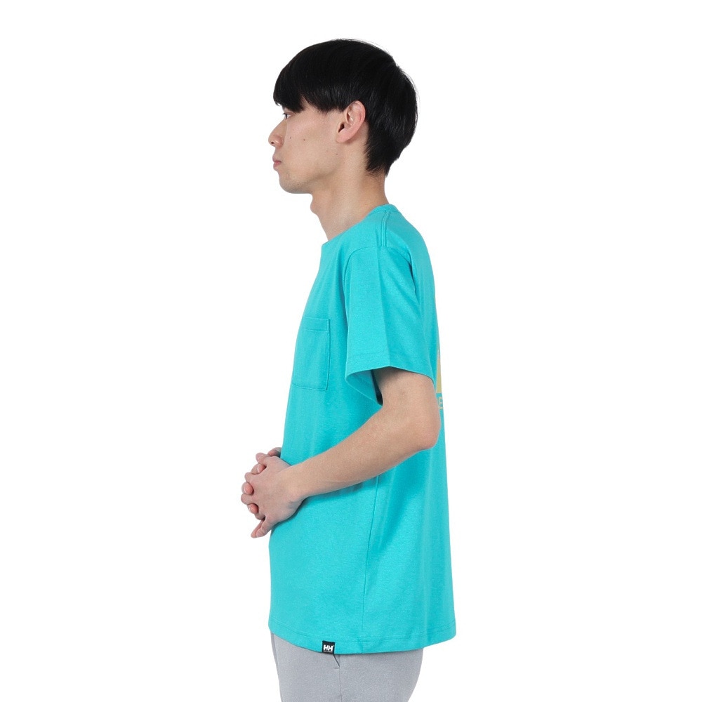 ヘリーハンセン（HELLY HANSEN）（メンズ）半袖Tシャツ ビーウィズウォーターロゴティー HH62417 VB