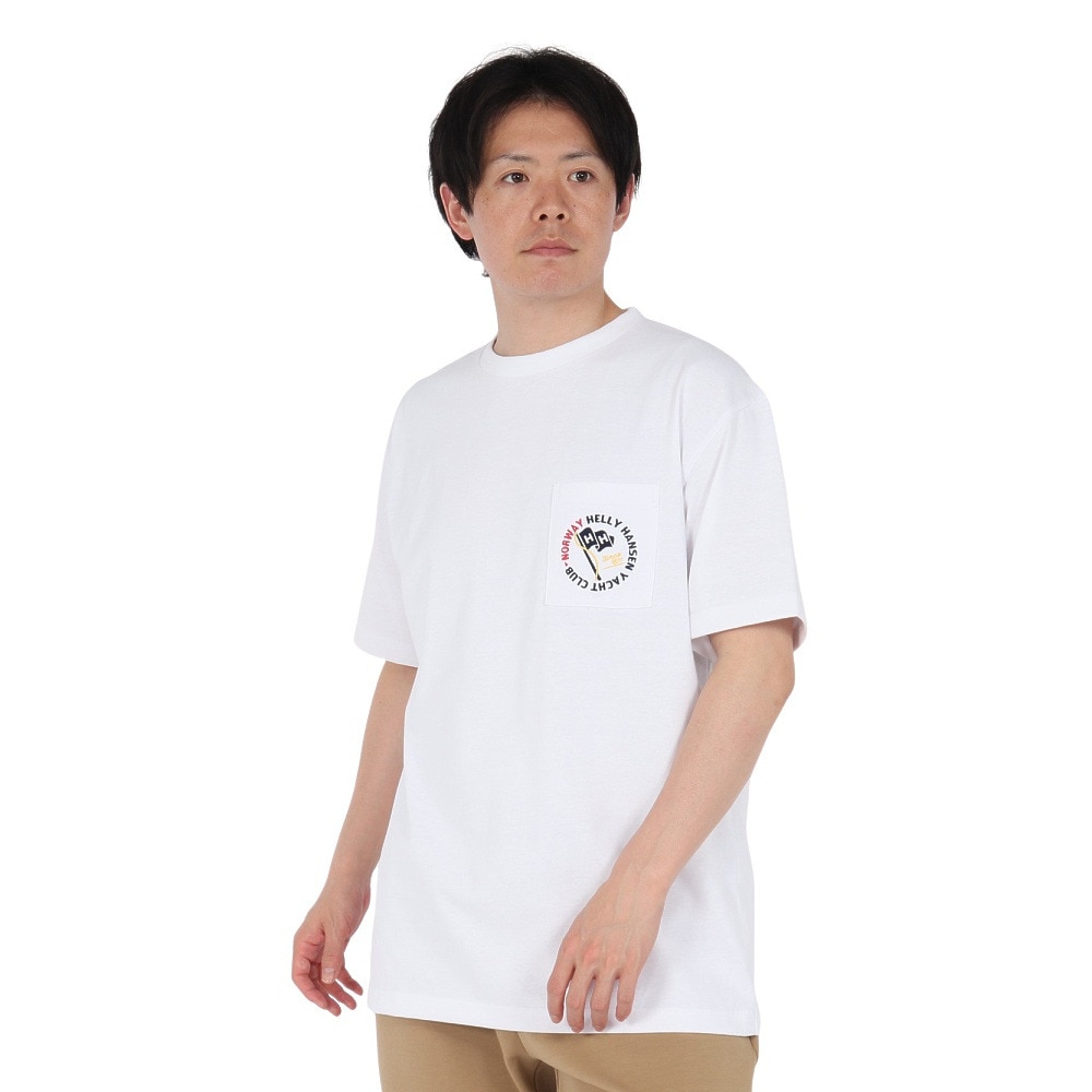 ヘリーハンセン（HELLY HANSEN）（メンズ）YACHT クラブ 半袖Tシャツ HH62503 CW