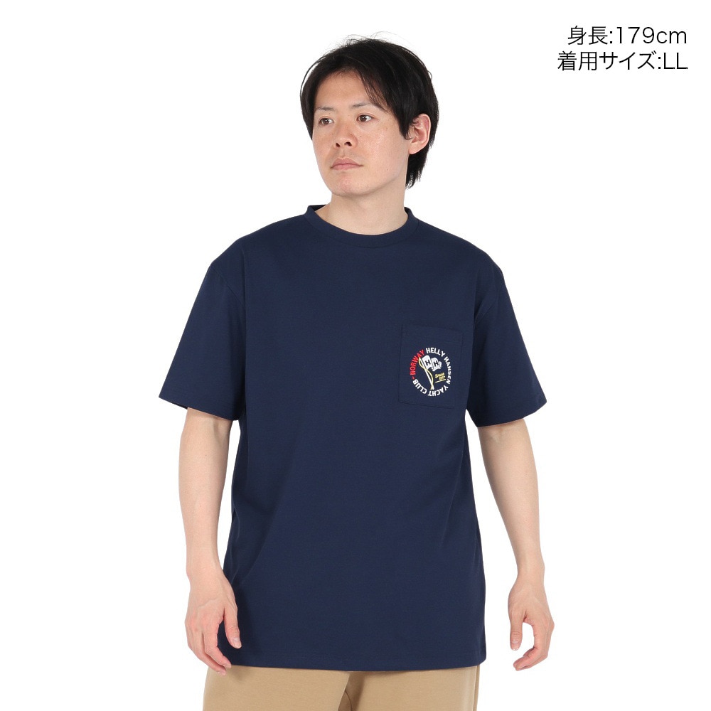 ヘリーハンセン（HELLY HANSEN）（メンズ）YACHT クラブ 半袖Tシャツ HH62503 ON