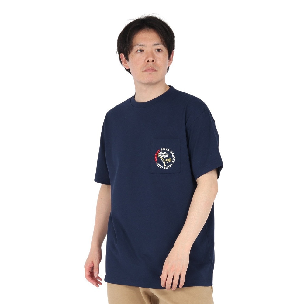ヘリーハンセン（HELLY HANSEN）（メンズ）YACHT クラブ 半袖Tシャツ HH62503 ON