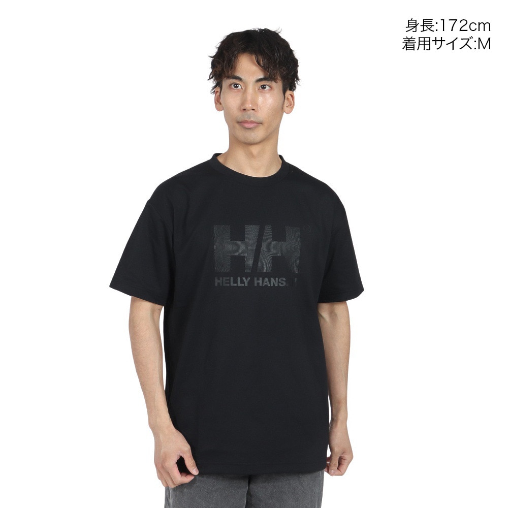 ヘリーハンセン（HELLY HANSEN）（メンズ）WAVE LG 半袖Tシャツ HH62505 K