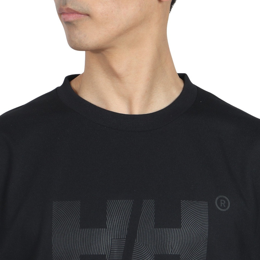 ヘリーハンセン（HELLY HANSEN）（メンズ）WAVE LG 半袖Tシャツ HH62505 K