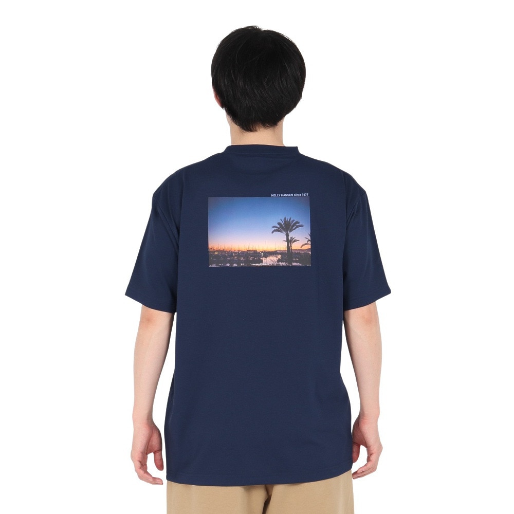 ヘリーハンセン（HELLY HANSEN）（メンズ）OCEAN GRP 半袖Tシャツ HH62508 ON