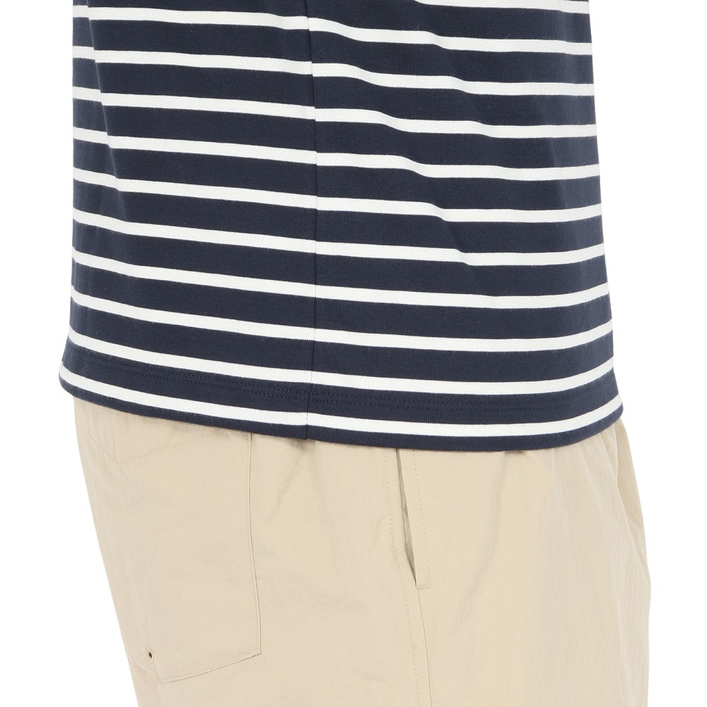 ヘリーハンセン（HELLY HANSEN）（メンズ）ショートスリーブ マリンボーダーTシャツ HH62511 DO ネイビー×ホワイト