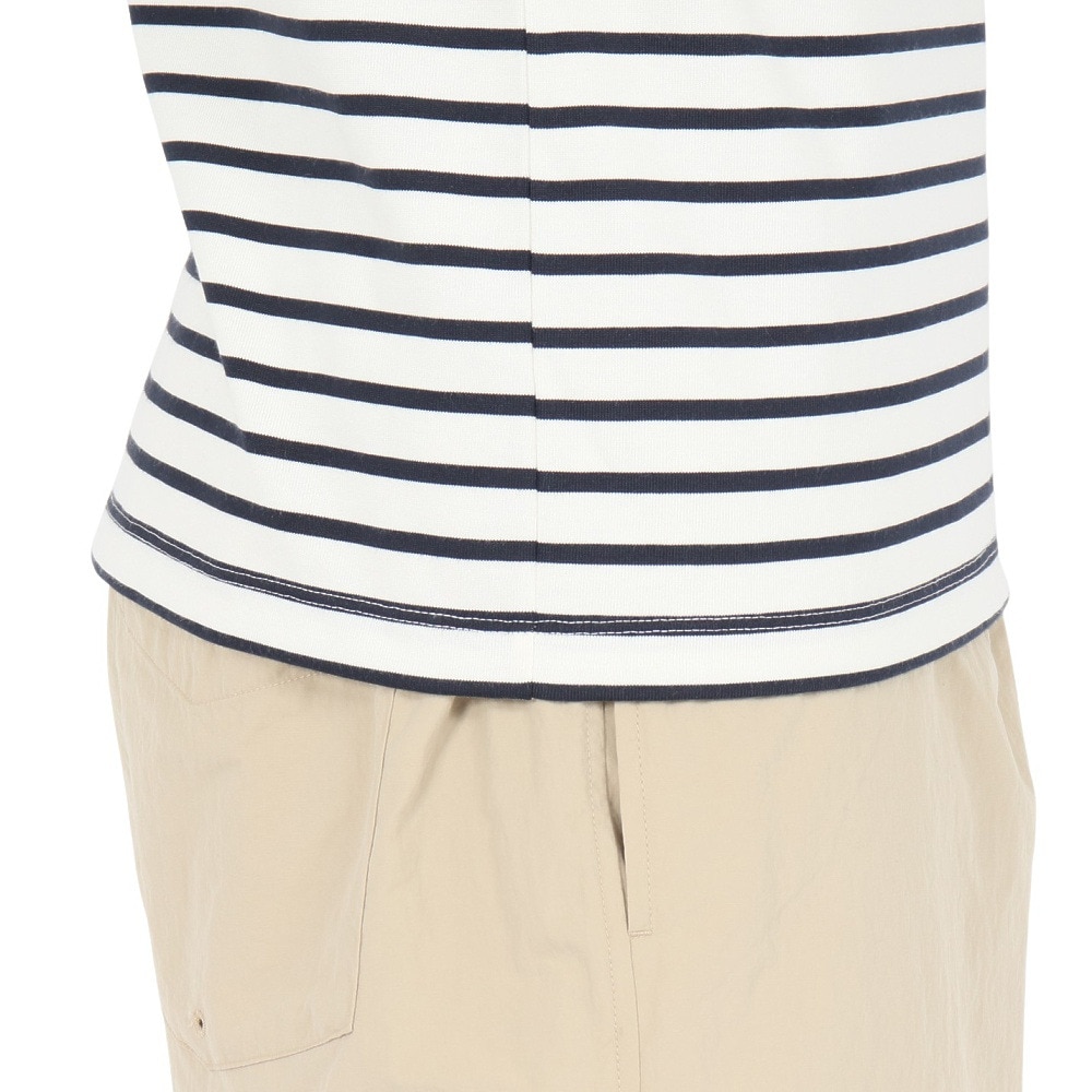 ヘリーハンセン（HELLY HANSEN）（メンズ）ショートスリーブ マリンボーダーTシャツ HH62511 OD ホワイト×ネイビー