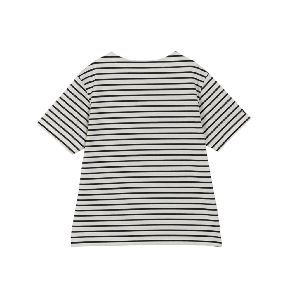 ヘリーハンセン（HELLY HANSEN）（メンズ）ショートスリーブ マリンボーダーTシャツ HH62511 OD ホワイト×ネイビー