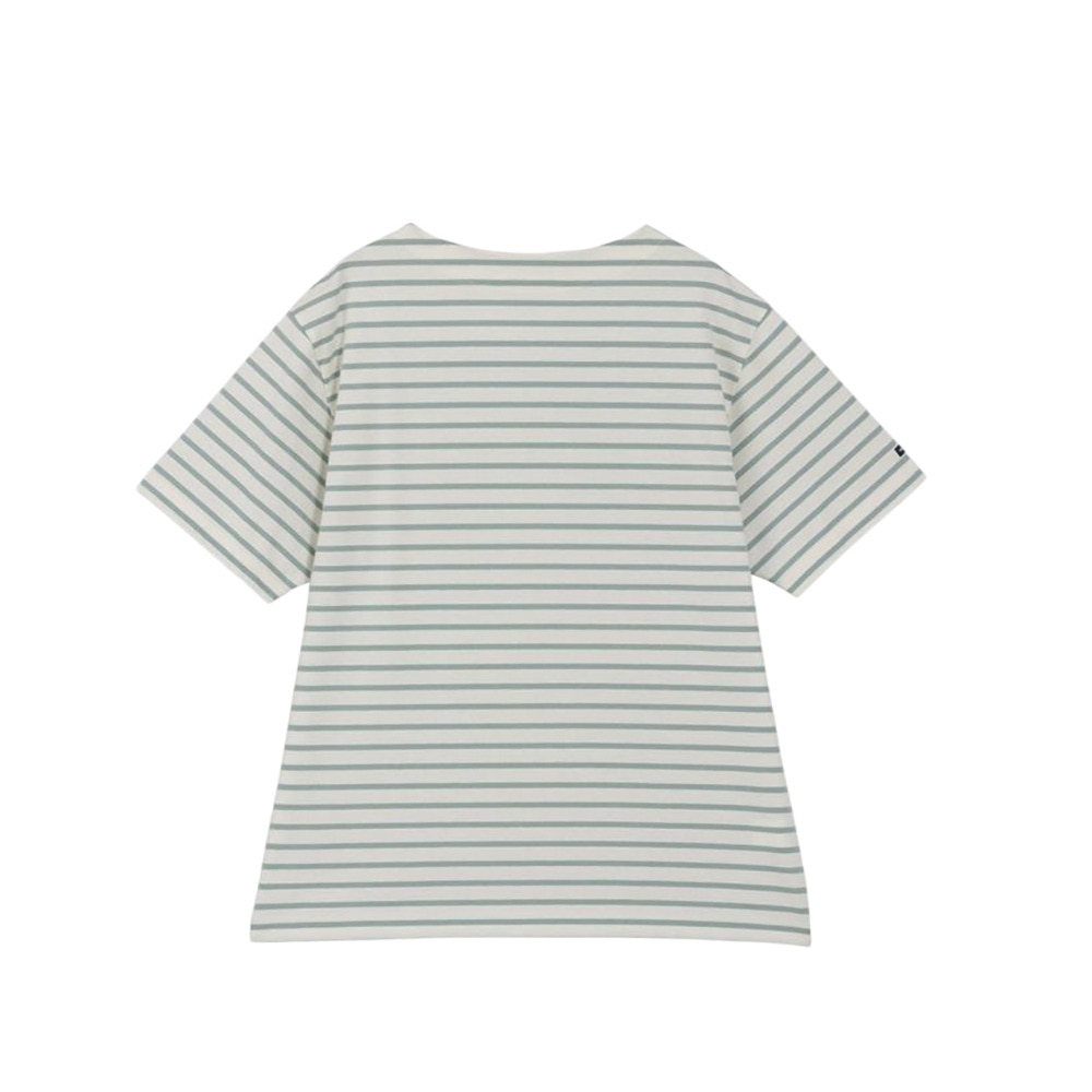 ヘリーハンセン（HELLY HANSEN）（メンズ）ショートスリーブ マリンボーダーTシャツ HH62511 TG ホワイト×グレー