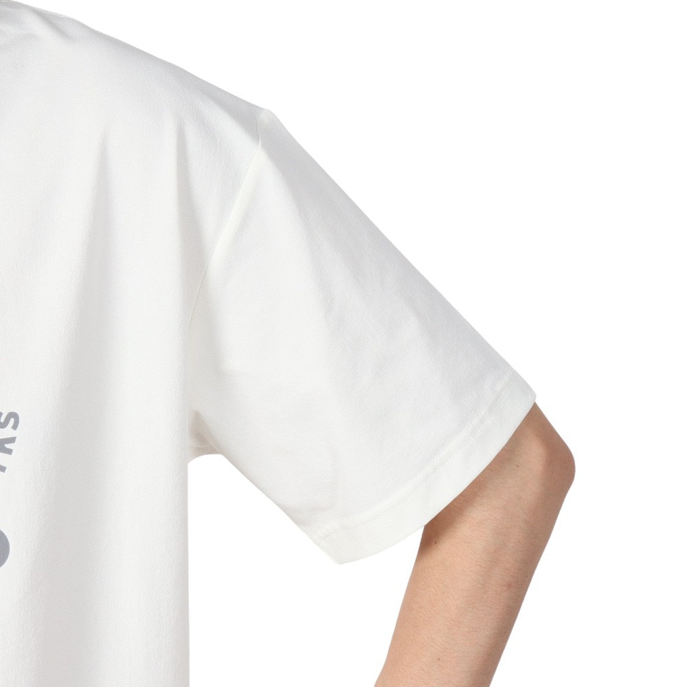 マーモット（Marmot）（メンズ）半袖Tシャツ マウンテンプレシャス Tシャツ MTSS25MST059-C002 ホワイト 速乾