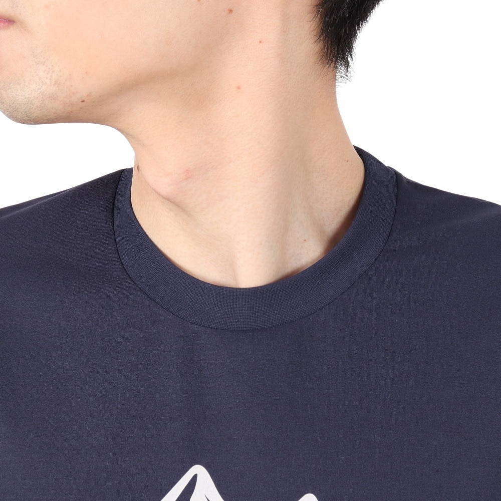 マーモット（Marmot）（メンズ）半袖Tシャツ マウンテンプレシャス Tシャツ MTSS25MST059-C005 ネイビー