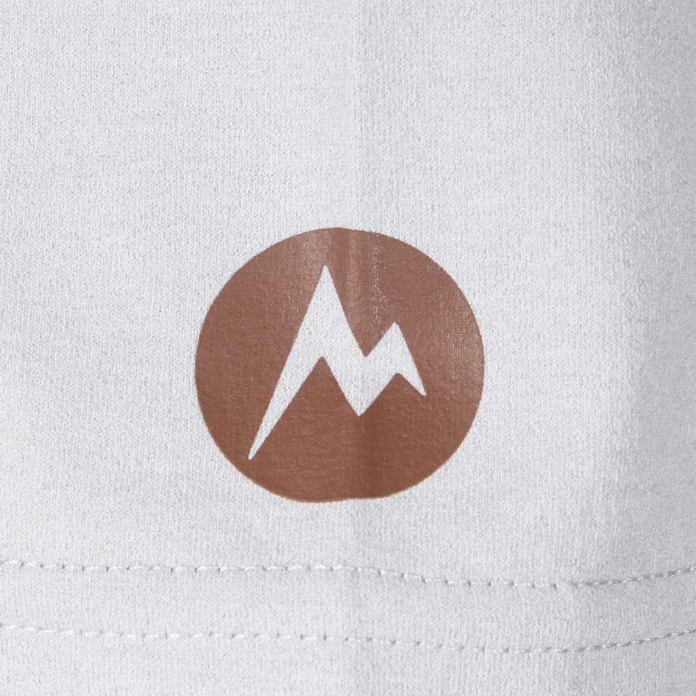 マーモット（Marmot）（メンズ）半袖Tシャツ クラック Tシャツ MTSS25MST063-C003 グレー 速乾