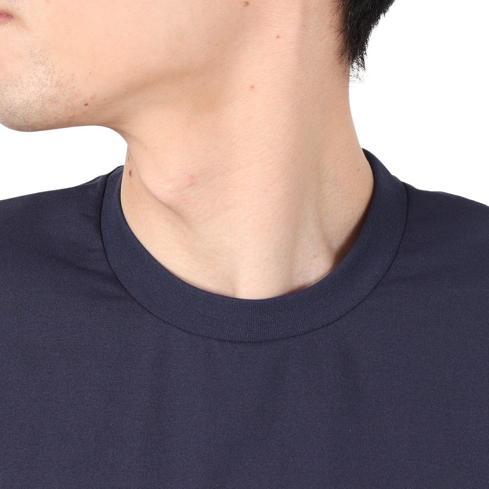 マーモット（Marmot）（メンズ）半袖Tシャツ クラック Tシャツ MTSS25MST063-C005 ネイビー 速乾