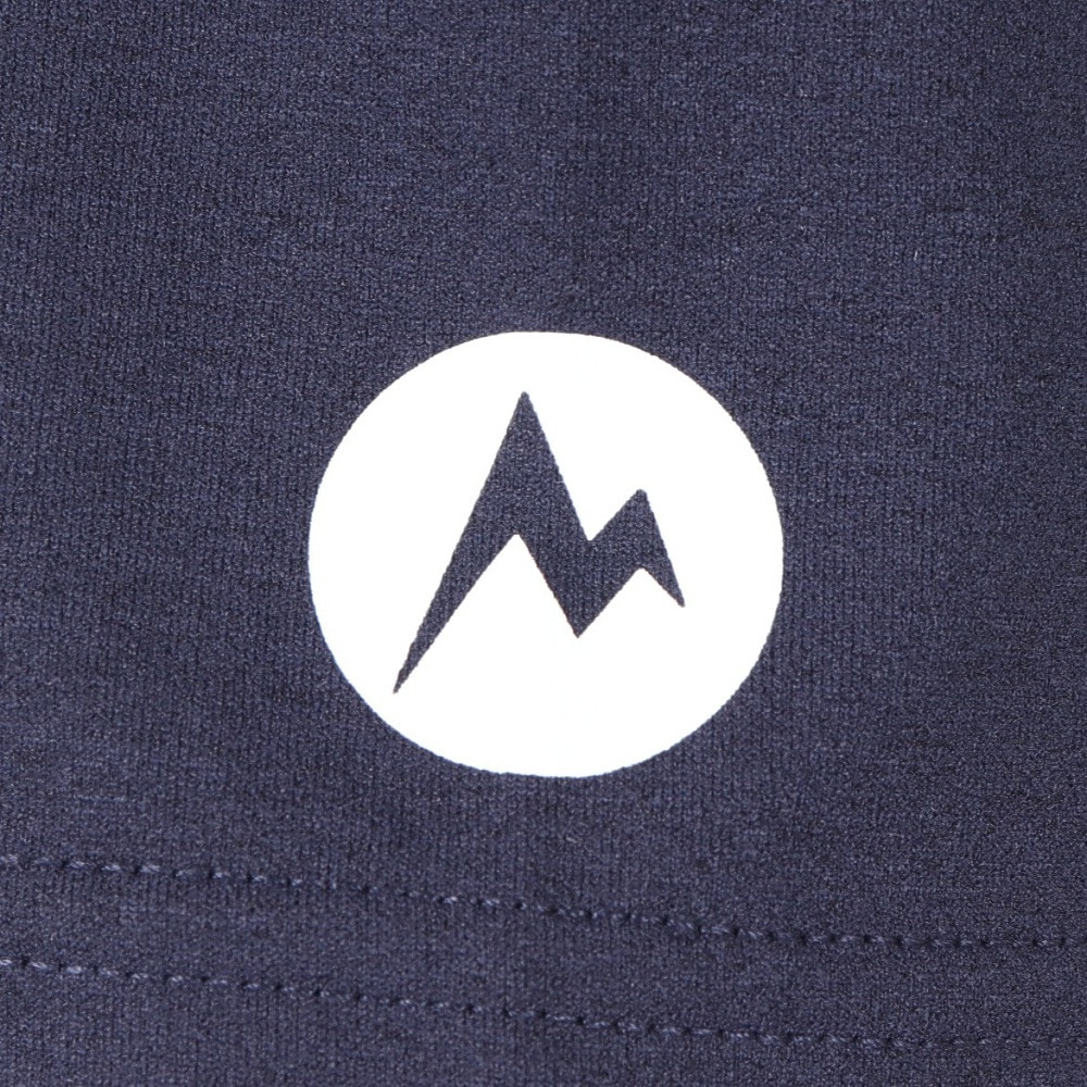 マーモット（Marmot）（メンズ）半袖Tシャツ クラック Tシャツ MTSS25MST063-C005 ネイビー 速乾