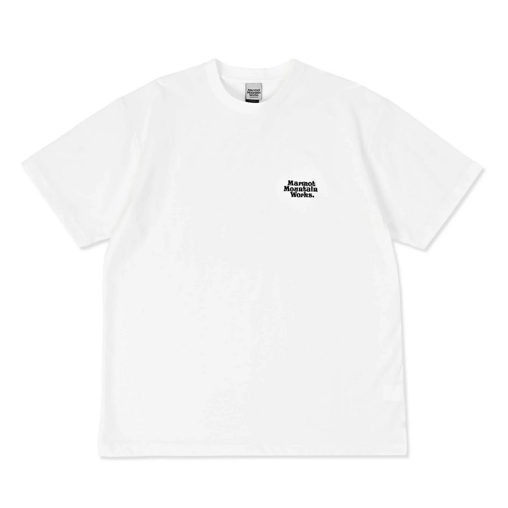 マーモット（Marmot）（メンズ）半袖Tシャツ MMW エンブロイダリーTシャツ MTSS25MST064-C002