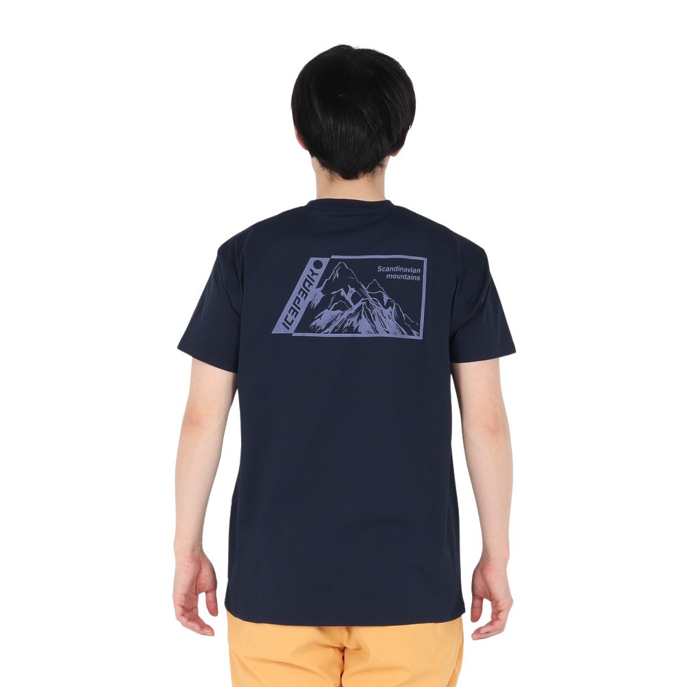 アイスピーク（ICEPEAK）（メンズ）半袖Tシャツ YANK 57699 637 390