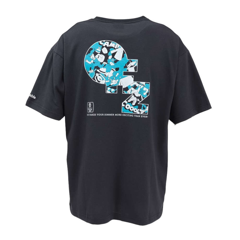 コロンビア（Columbia）（メンズ）半袖Tシャツ スウィンアベニュー オムニフリーズゼロ グラフィックシャツ PM0703 010 ダークグレー