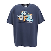 (メンズ)半袖Tシャツ スウィンアベニュー オムニフリーズゼロ グラフィックシャツ PM0703 464 ネイビー