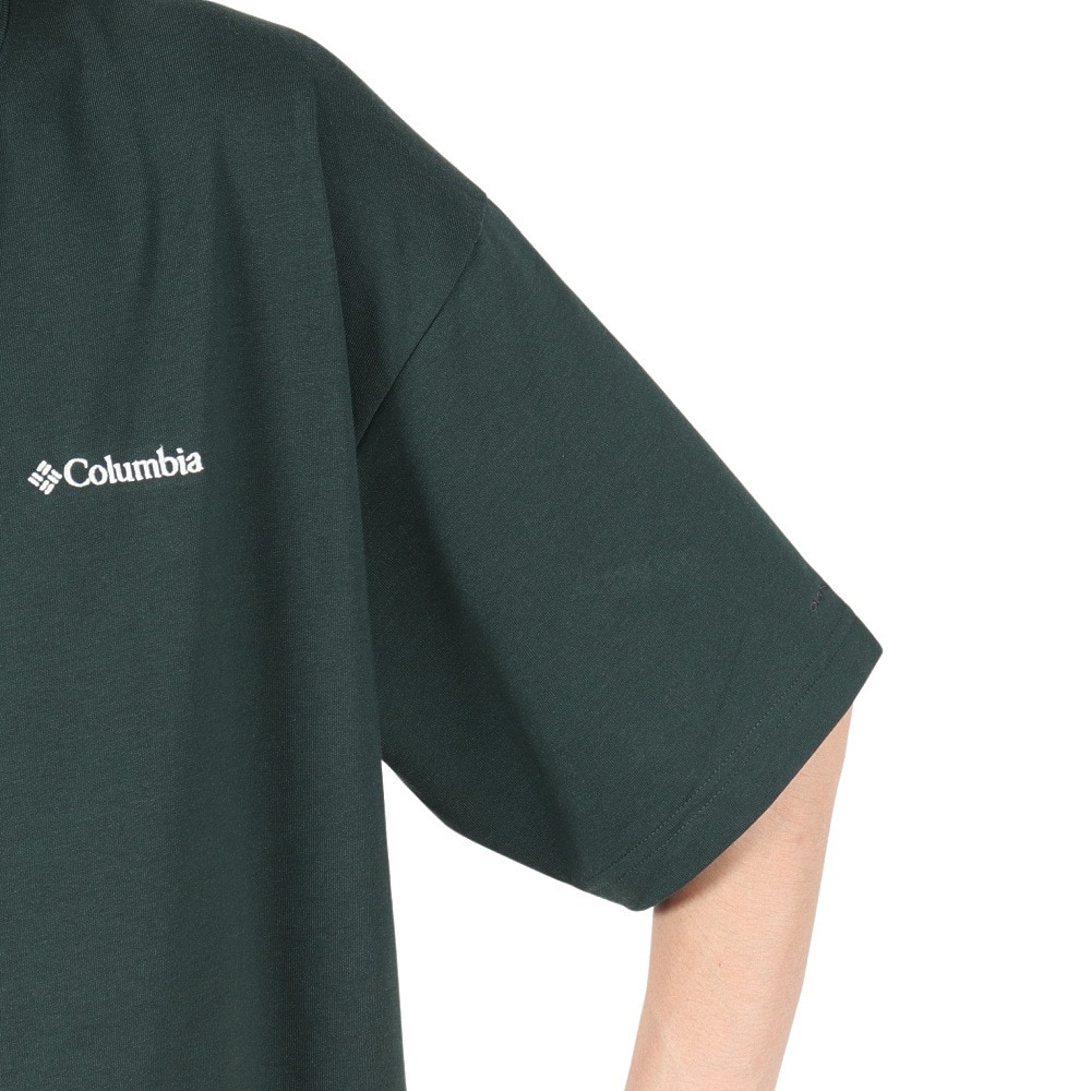 コロンビア（Columbia）（メンズ、レディース）スタックブルックグラフィック 半袖Tシャツ PM0785 370