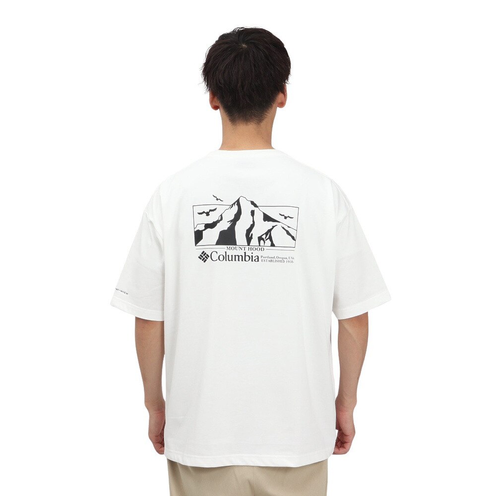 コロンビア（Columbia）（メンズ、レディース）ロマビスタグラフィック 半袖Tシャツ PM0960 125