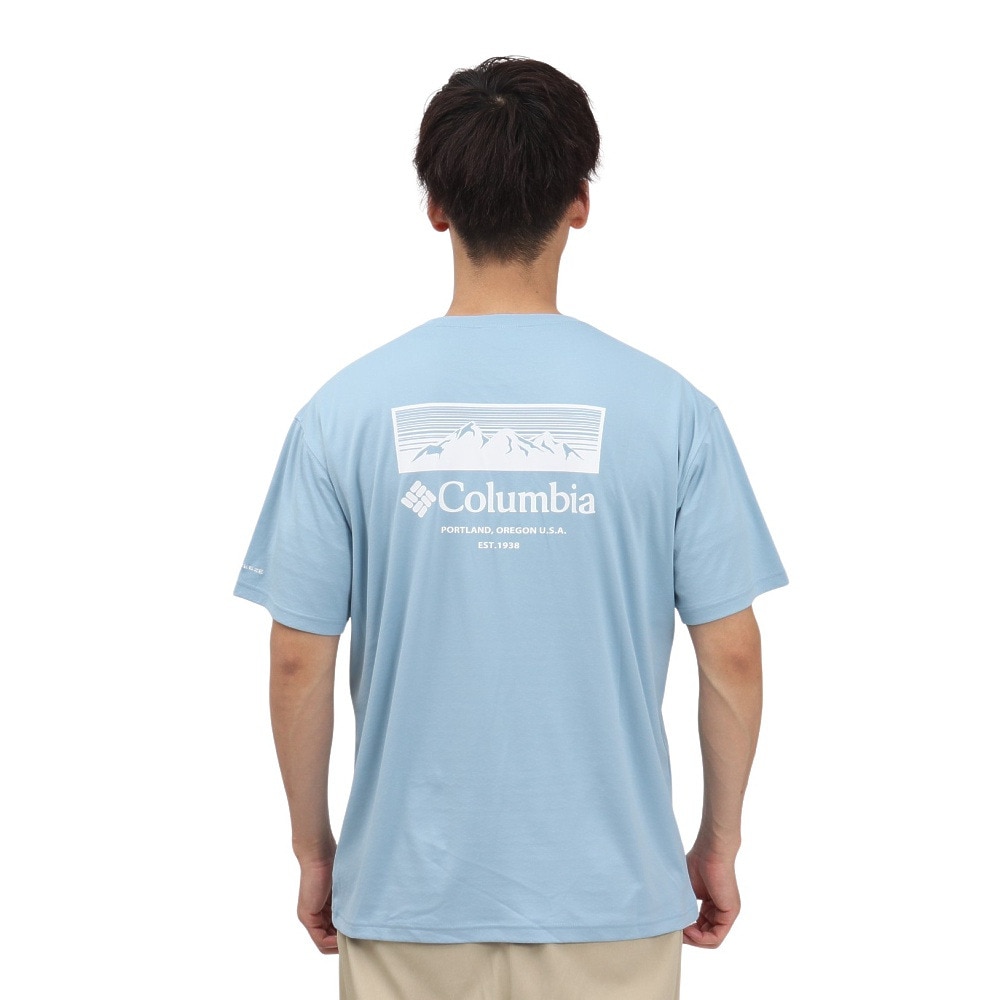 コロンビア（Columbia）（メンズ）グレイシャルビスタグラフィック 半袖Tシャツ XE3513 431