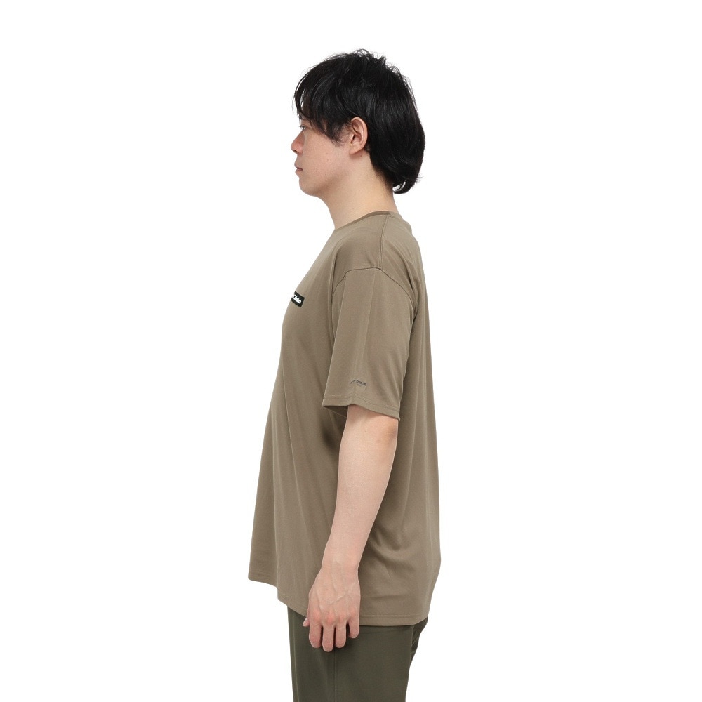 コロンビア（Columbia）（メンズ）レイク アローヘッド 半袖Tシャツ XM9614 252 ブラウン