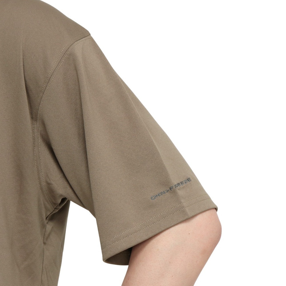 コロンビア（Columbia）（メンズ）レイク アローヘッド 半袖Tシャツ XM9614 252 ブラウン