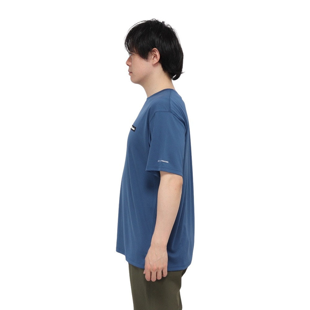 コロンビア（Columbia）（メンズ）レイク アローヘッド 半袖Tシャツ XM9614 452 ネイビー