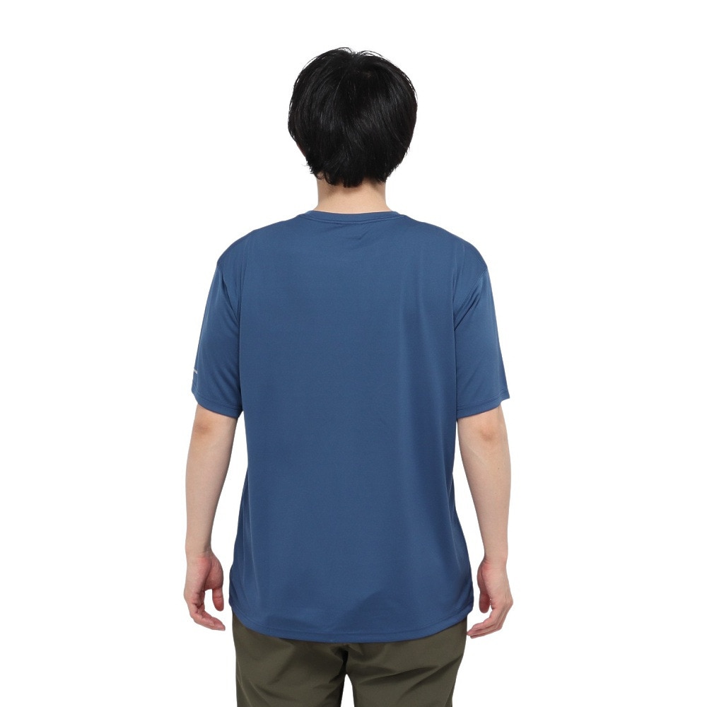 コロンビア（Columbia）（メンズ）レイク アローヘッド 半袖Tシャツ XM9614 452 ネイビー